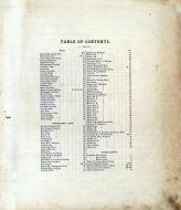 Table of Contents, Marion County 1878